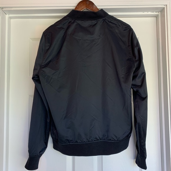 Bonobos Boulevard Slim Bomber Jacket, Medium Navy - Picture 8 of 8